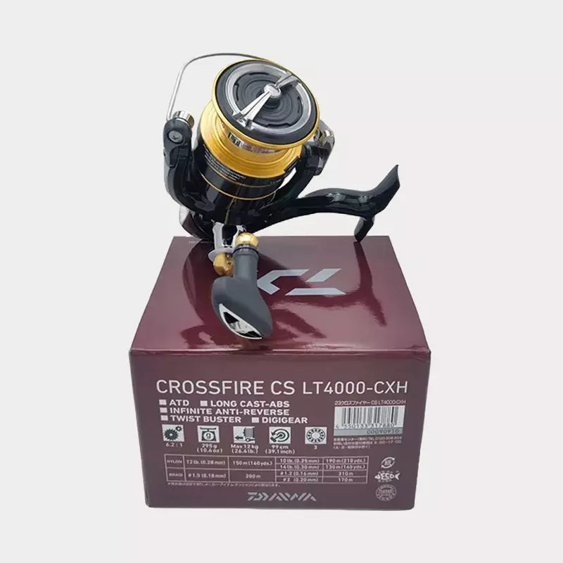 Daiwa Crossfire CS Molen met Overbrengingsverhouding 6.2:1 (260-295g) Remkracht 10-12kg