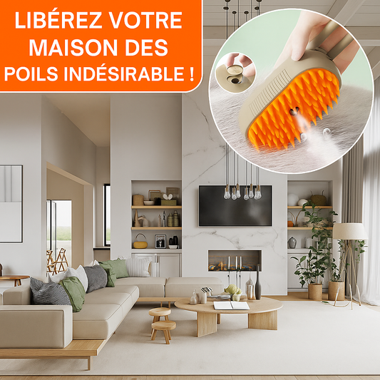 Brosse Magique 3-en-1 pour Chats
