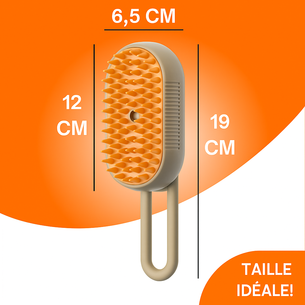Brosse Magique 3-en-1 pour Chats