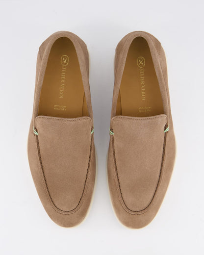 Heren Nino Loafer Taupe