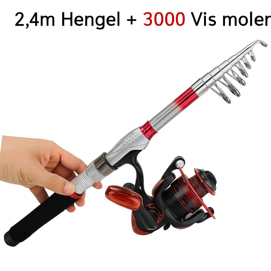 MasterFish Combo – Hengel + Molen Premium Set