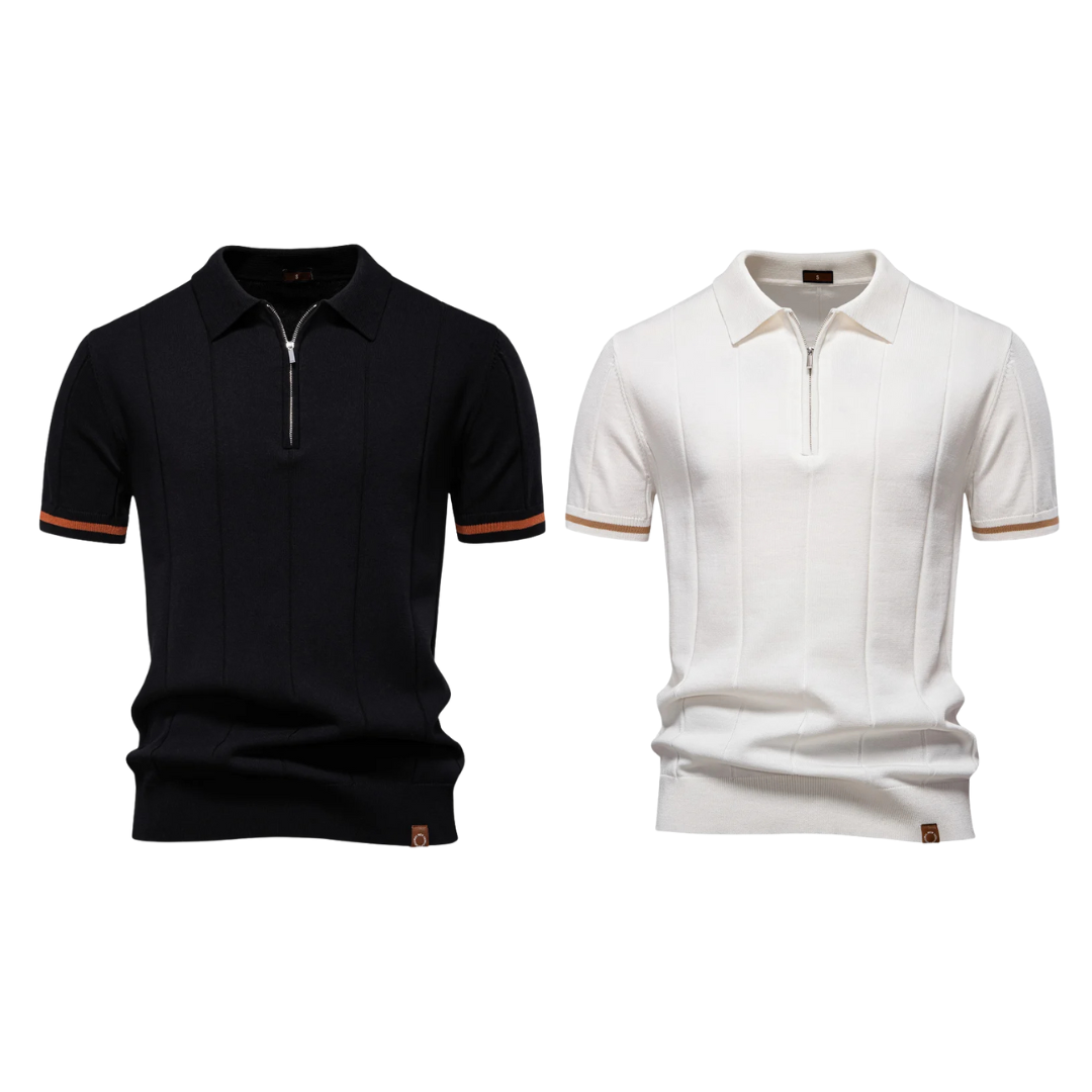 Gebreide Herenpolo Luxe