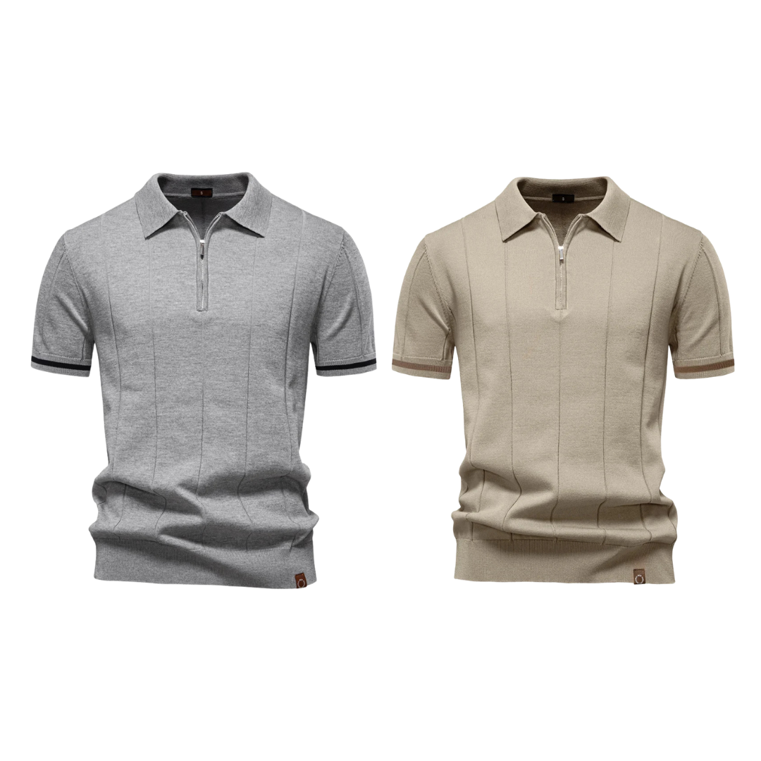Gebreide Herenpolo Luxe