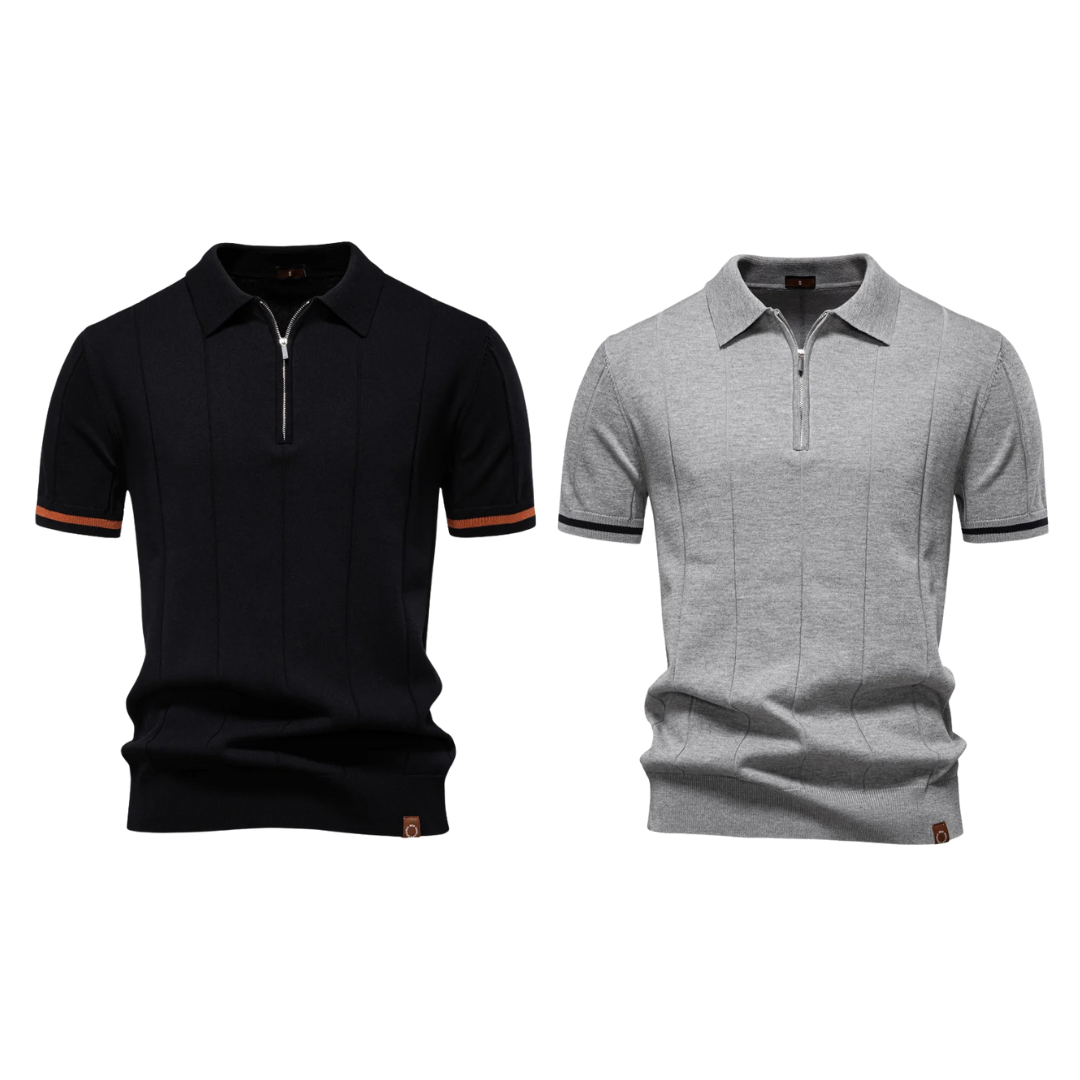 Gebreide Herenpolo Luxe