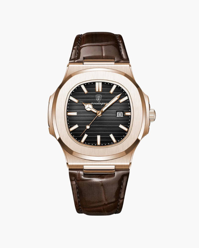 Leren Horloge