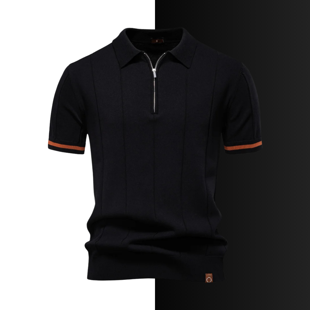 Gebreide Herenpolo Luxe