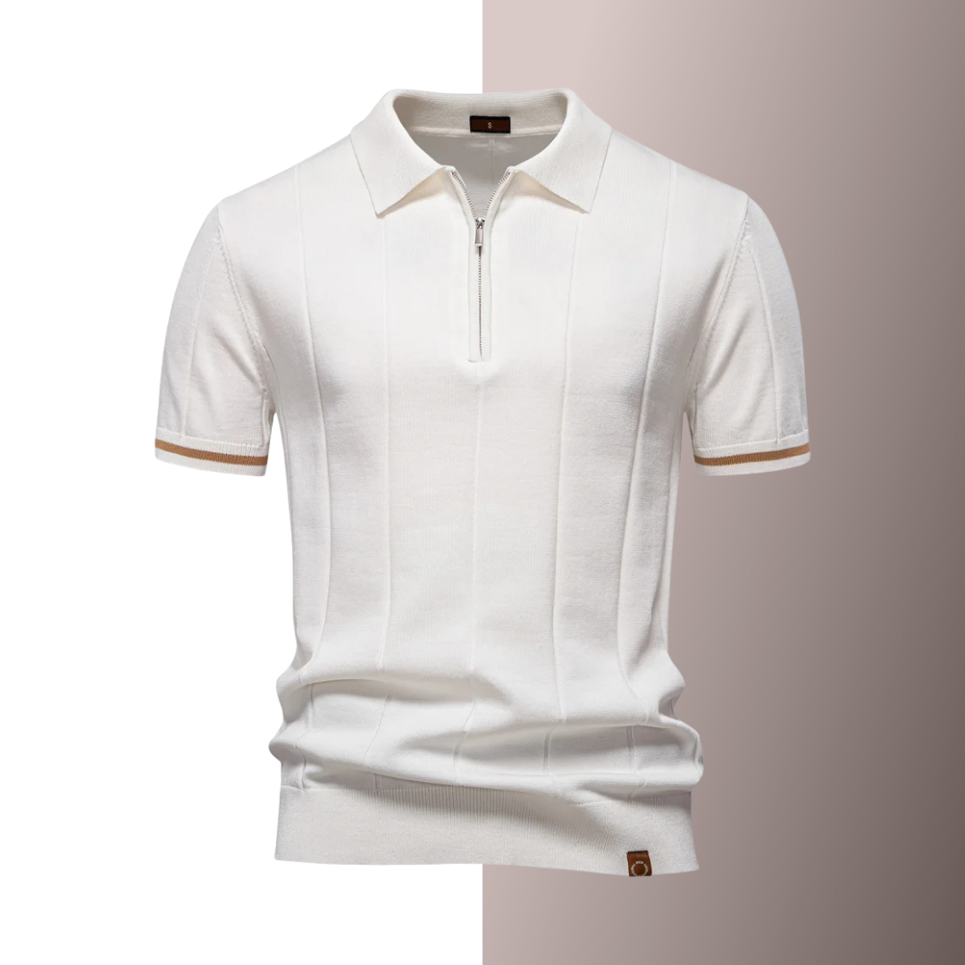 Gebreide Herenpolo Luxe