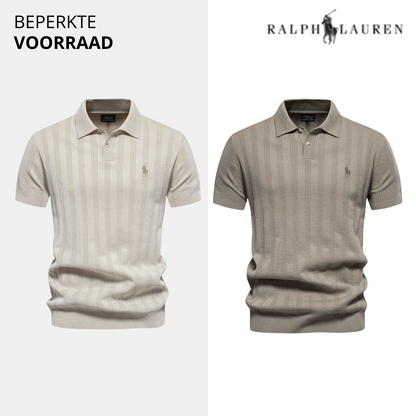 Koop 1, krijg 2 – RL Herenpolo van Gestructureerde Tricot