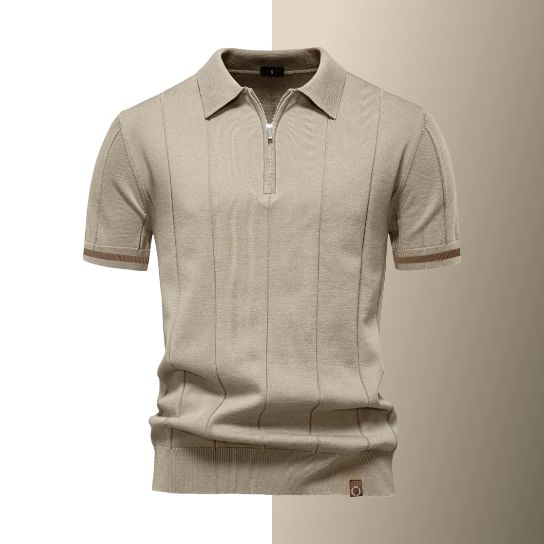 Gebreide Herenpolo Luxe