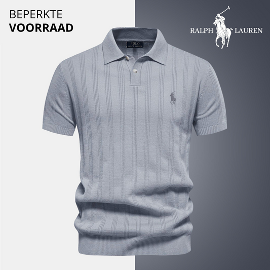 Koop 1, krijg 2 – RL Herenpolo van Gestructureerde Tricot