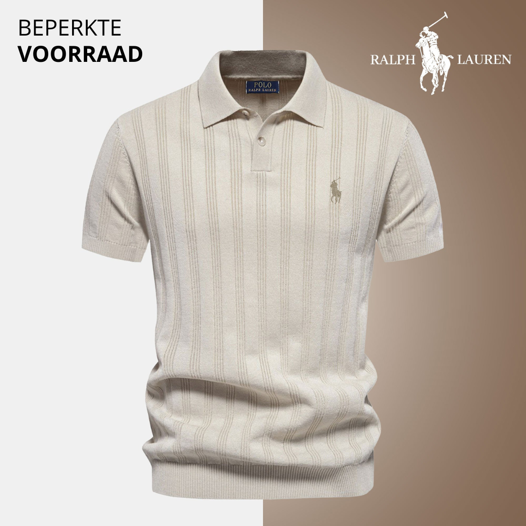 Koop 1, krijg 2 – RL Herenpolo van Gestructureerde Tricot
