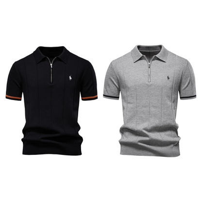 RL Gebreide Luxe Herenpolo