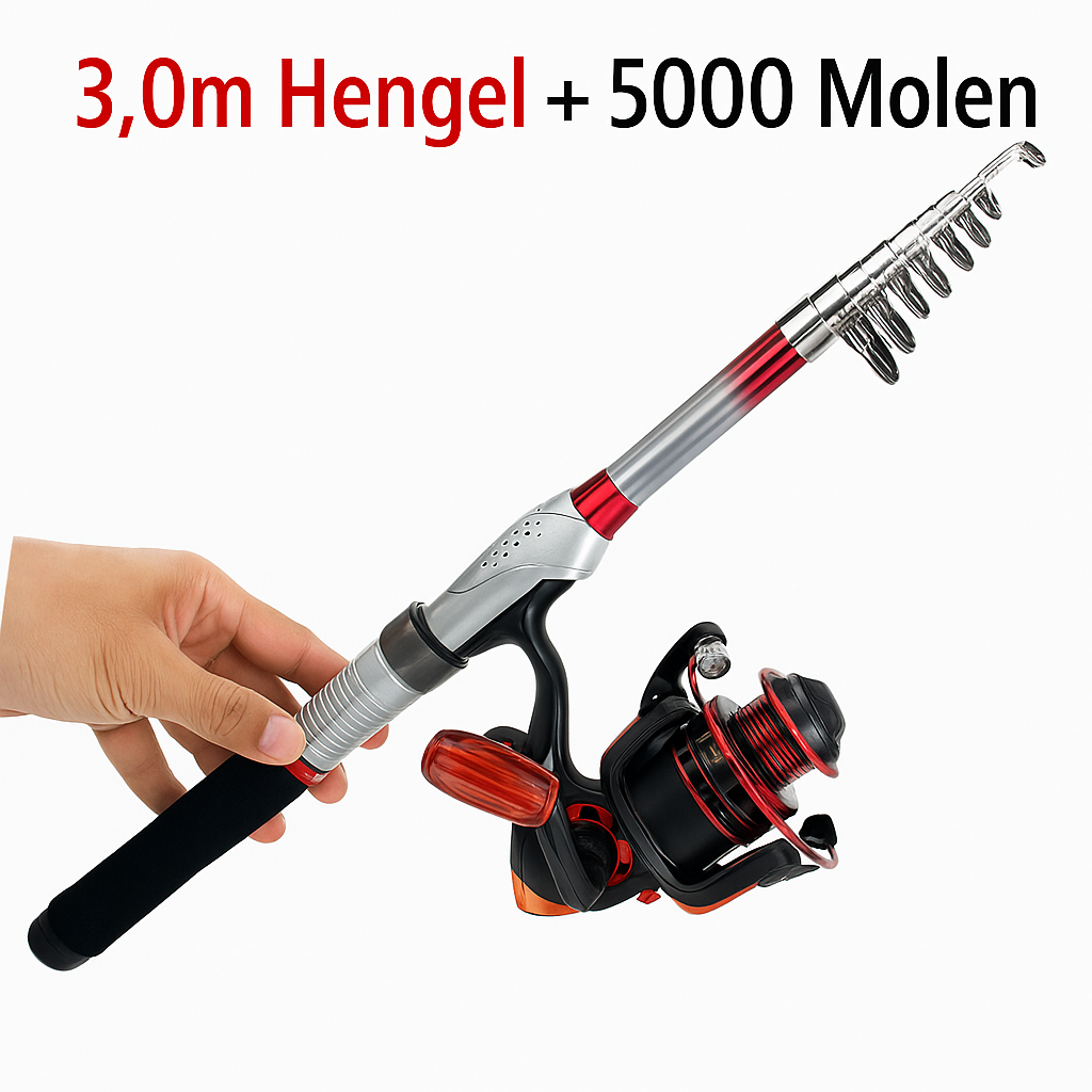 MasterFish Combo – Hengel + Molen Premium Set