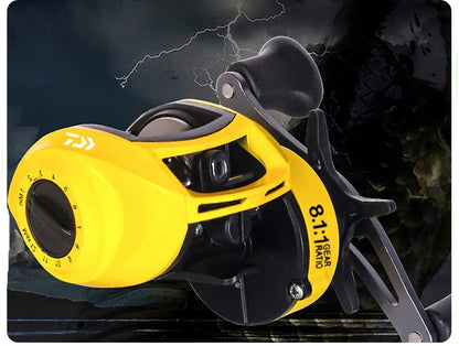 Daiwa Molen Met 18 Kg Slipkracht 12+1 Kogellagers Anti-Klit Systeem