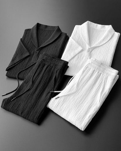 Ensemble Polo & Pantalon en Coton