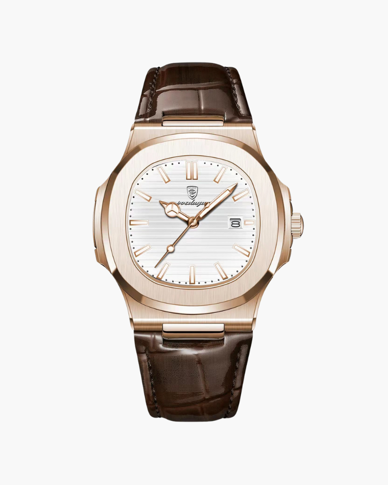 Leren Horloge