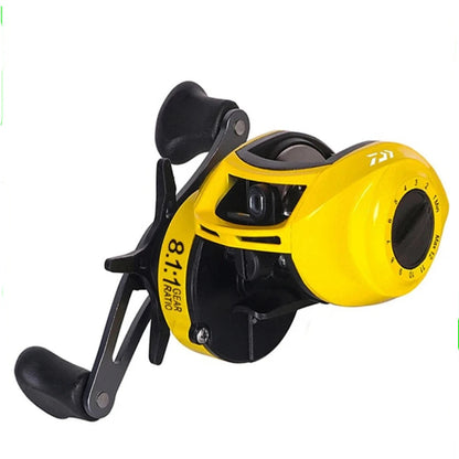 Carrete Daiwa con Freno de 18 KG y 12+1 Rodamientos Anti-Enredo