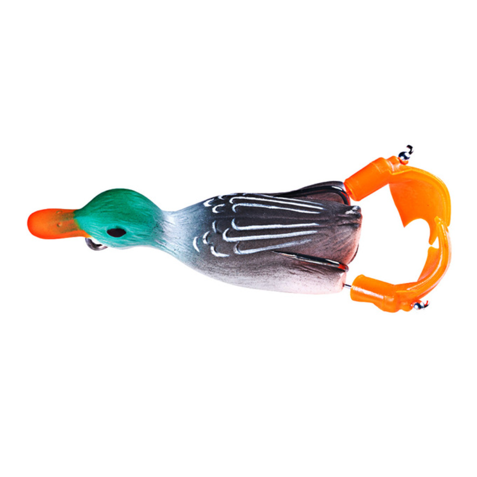 Leurre Canard Flottant 10 cm - 12 g : Attirez les Brochets à la Surface de l'Eau