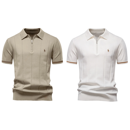 RL Gebreide Luxe Herenpolo