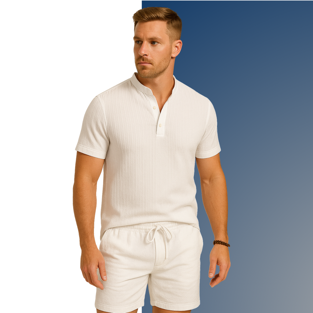 Exclusieve Set: Stijlvol Overhemd + Gratis Short