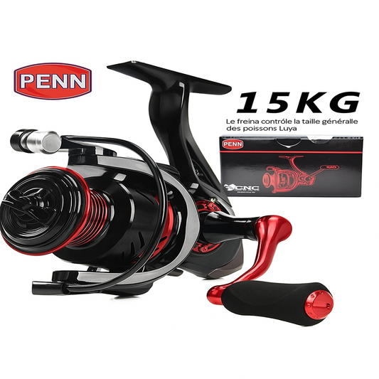 Moulinet PENN 15KG Drag – Puissance Totale pour l’Eau Douce et Salée