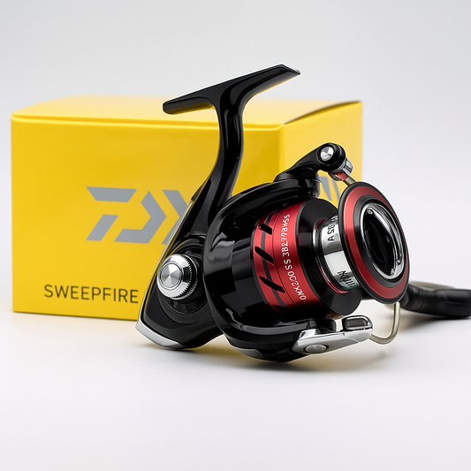 Daiwa Sweepfire CS Molen met 5.3:1 Inhaalsnelheid en 8KG Slipkracht