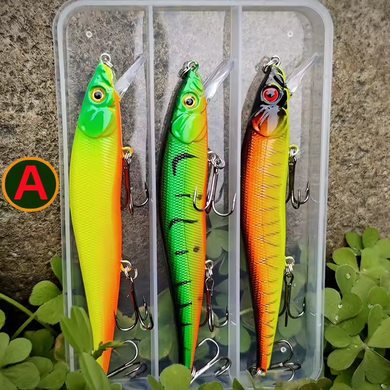 Moulinet Daiwa 18KG de Frein 12+1 Roulements Anti-Perruque + 3 Leurres Cadeau
