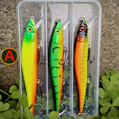 Moulinet Daiwa 18KG de Frein 12+1 Roulements Anti-Perruque + 3 Leurres Cadeau