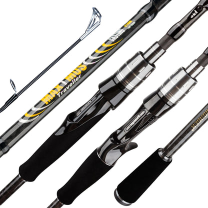 Canne à pêche MAXIMUS 30T carbone 1,8-3,0m Spinning/Baitcasting