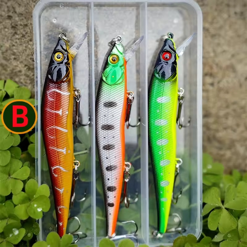 Moulinet Daiwa 18KG de Frein 12+1 Roulements Anti-Perruque + 3 Leurres Cadeau