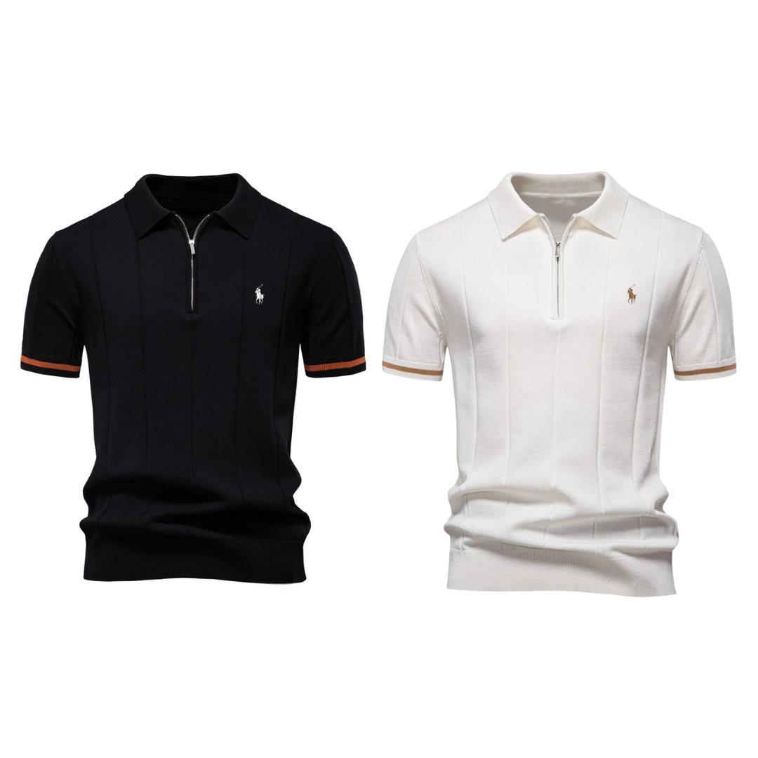 RL Gebreide Luxe Herenpolo