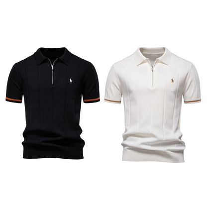 RL Gebreide Luxe Herenpolo