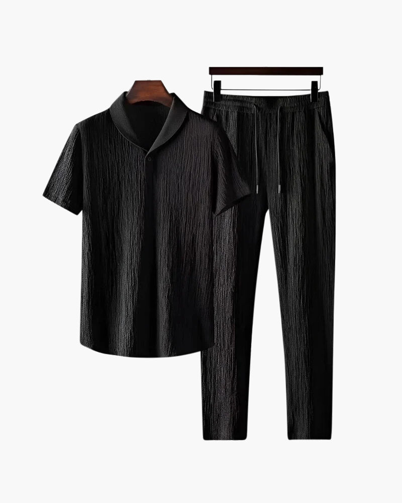Ensemble Polo & Pantalon en Coton