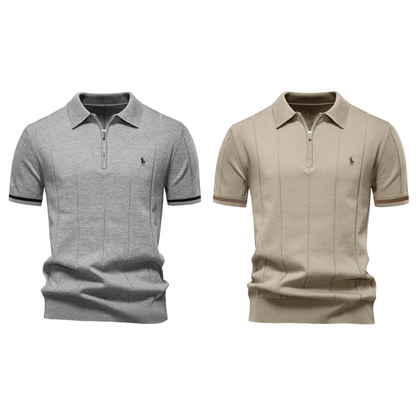 RL Gebreide Luxe Herenpolo